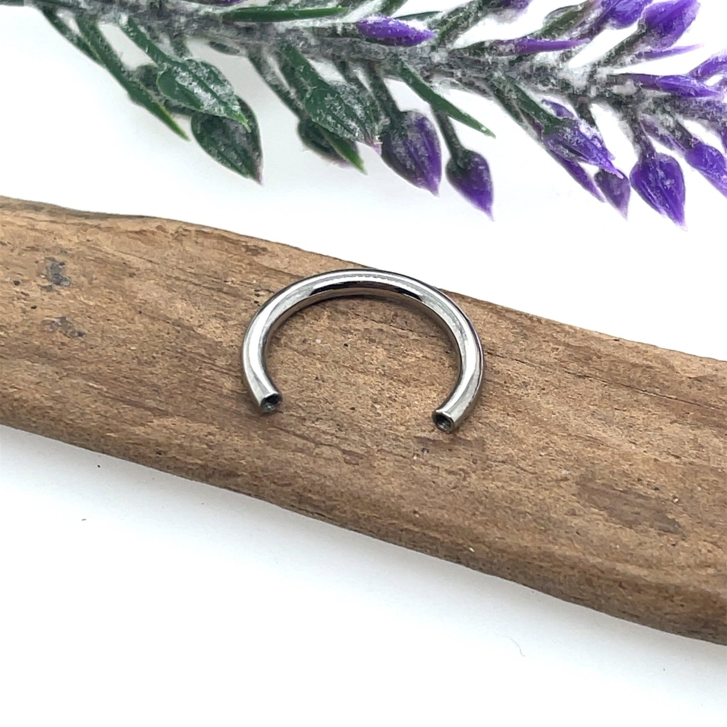 14g Threaded Circular Barbell Shaft Only - Agave in Bloom