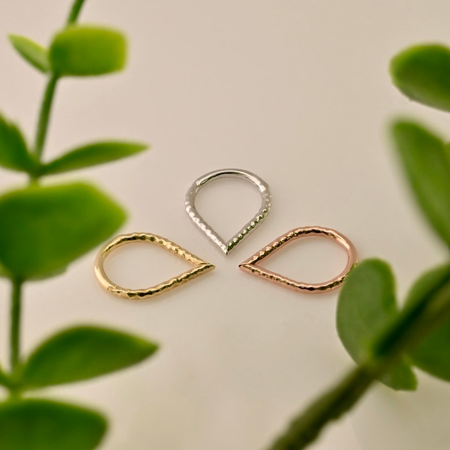 Teardrop Seam Ring