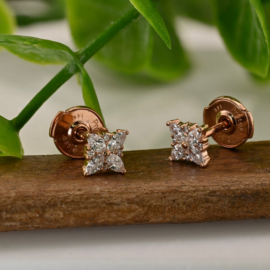 Traditional Earring with La Pousette Backing