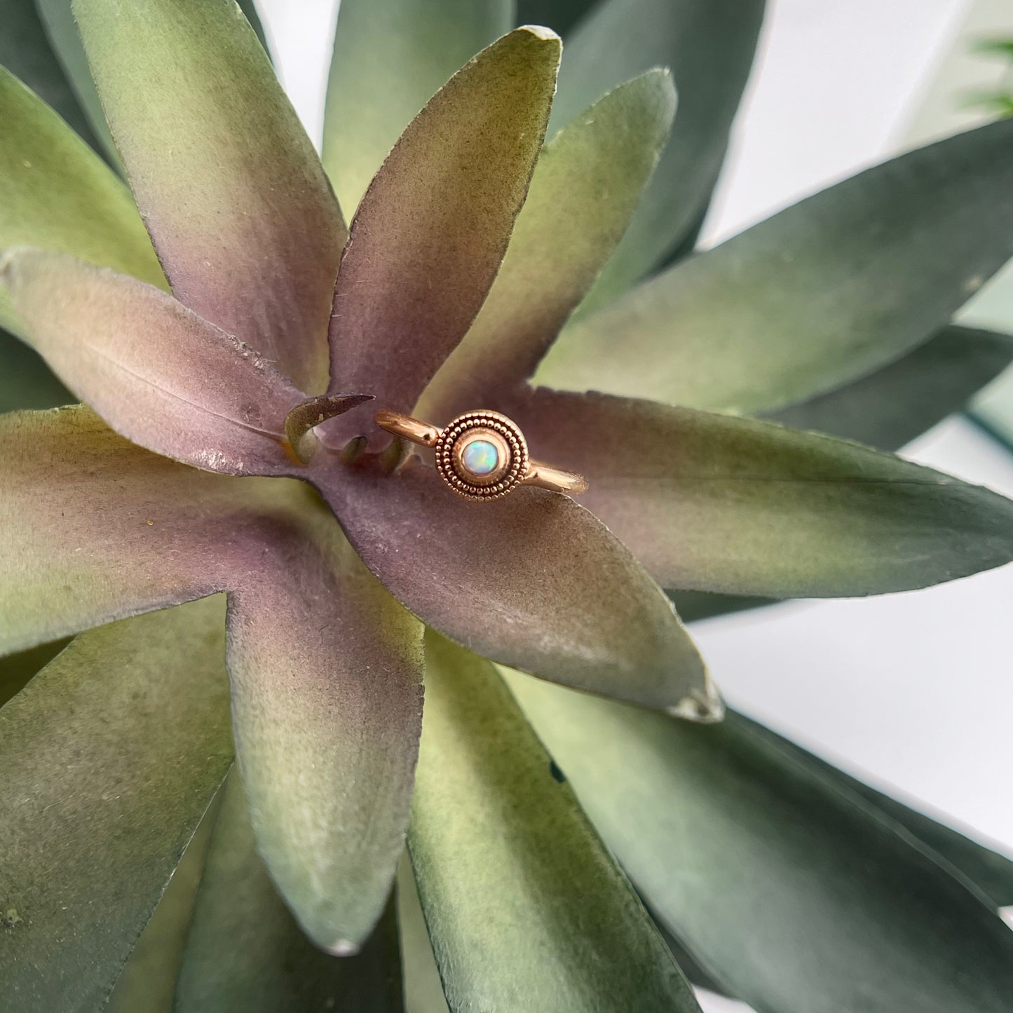 Double Millgrain Seam Ring