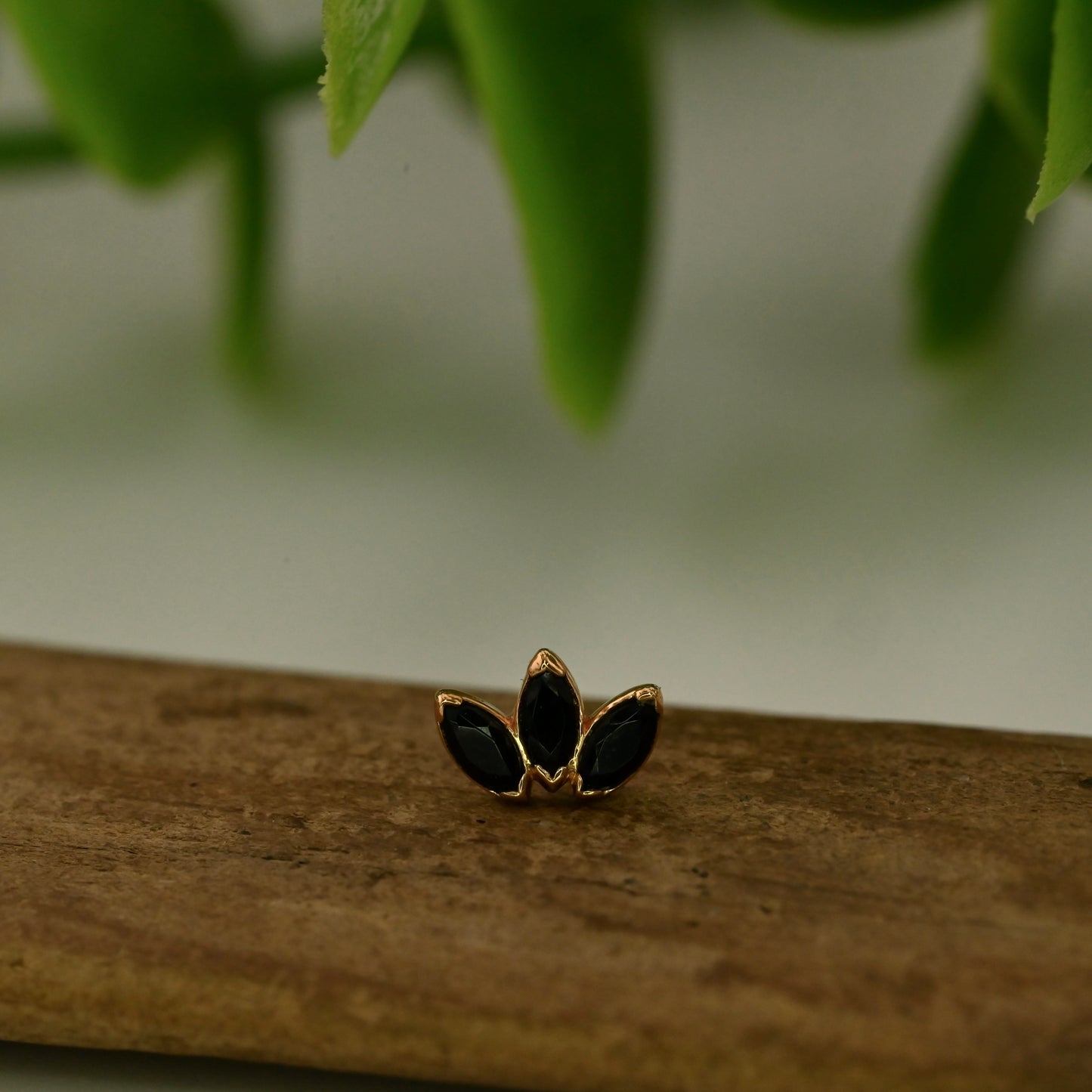 Small Marquise Triple Fan