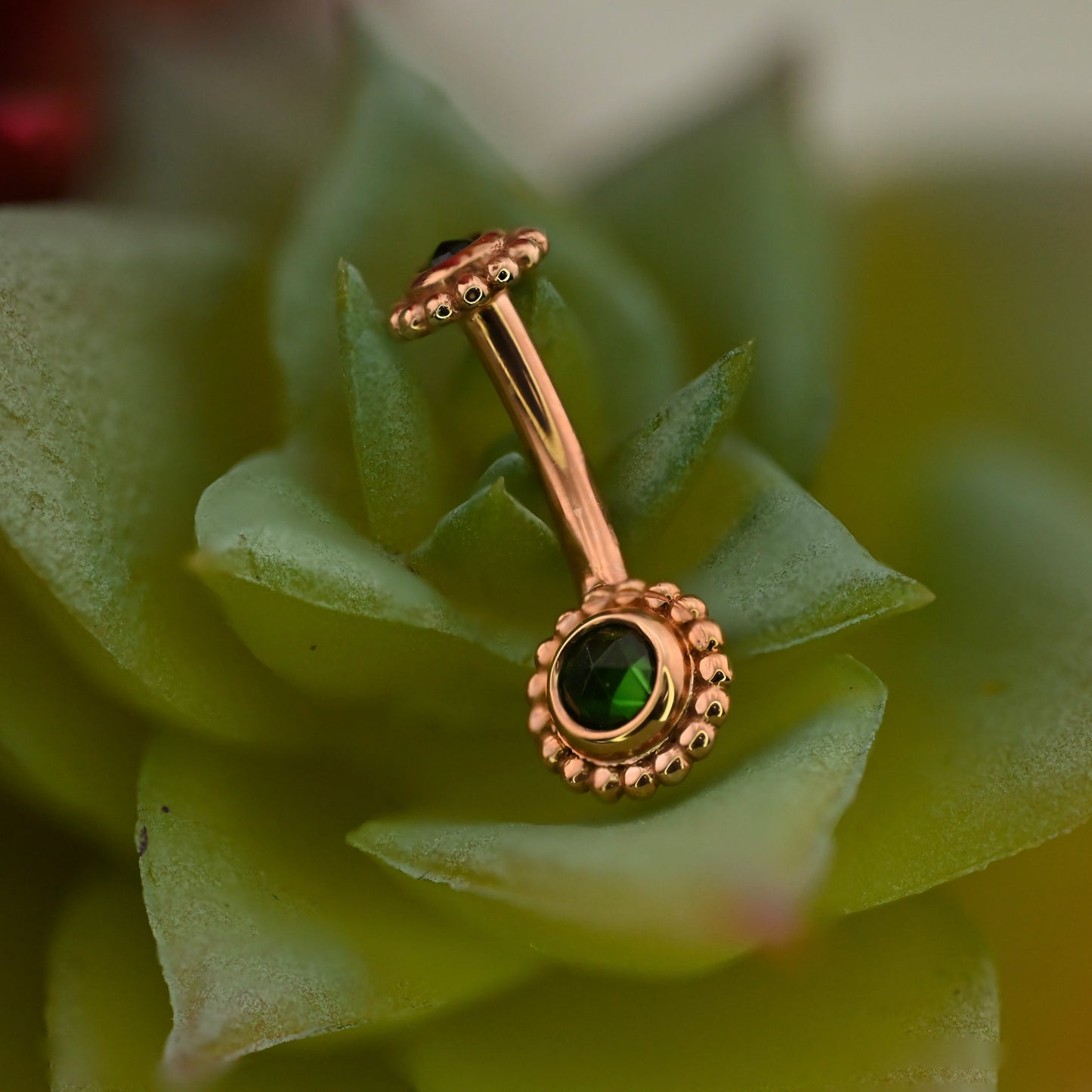 Beaded Raine Navel Curve