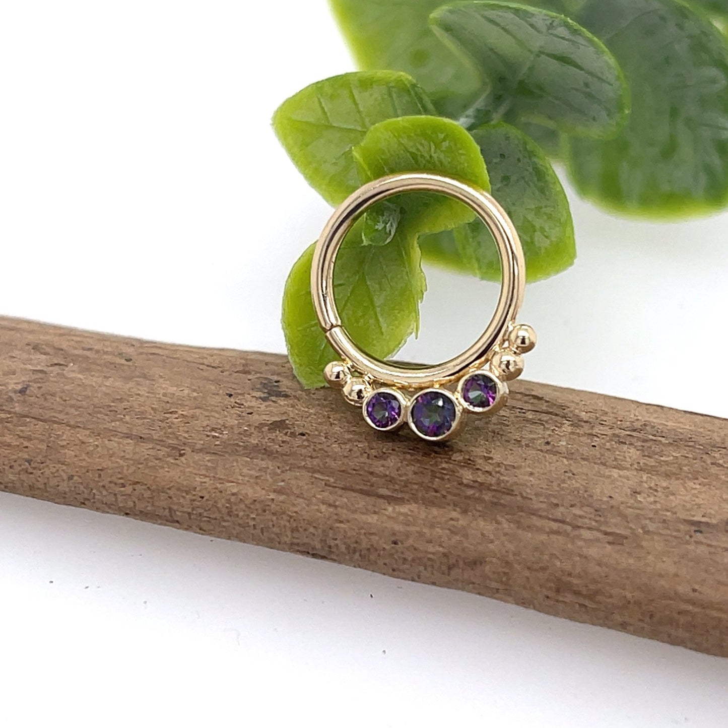 Barra Seam Ring - Agave in Bloom
