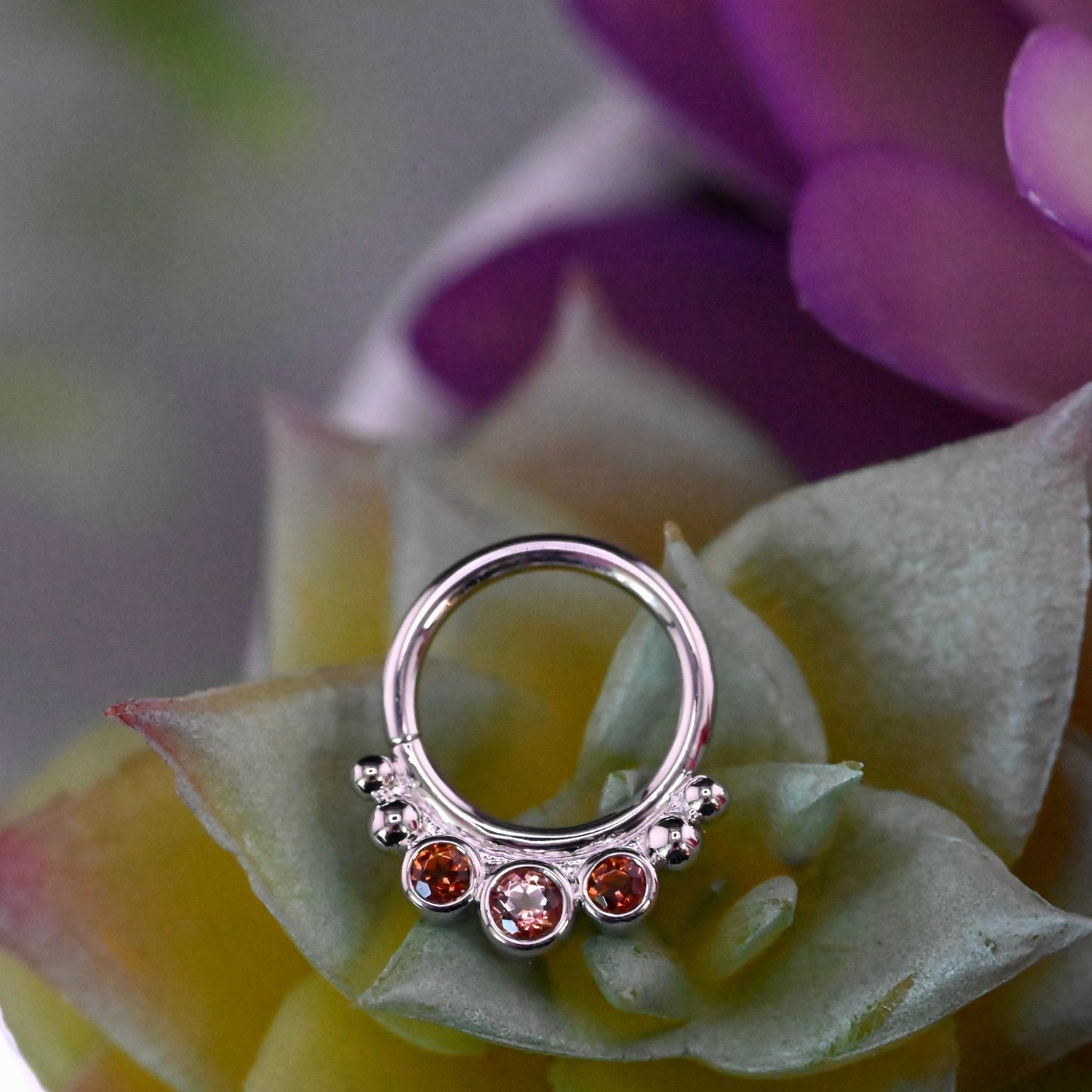 Barra Seam Ring - Agave in Bloom