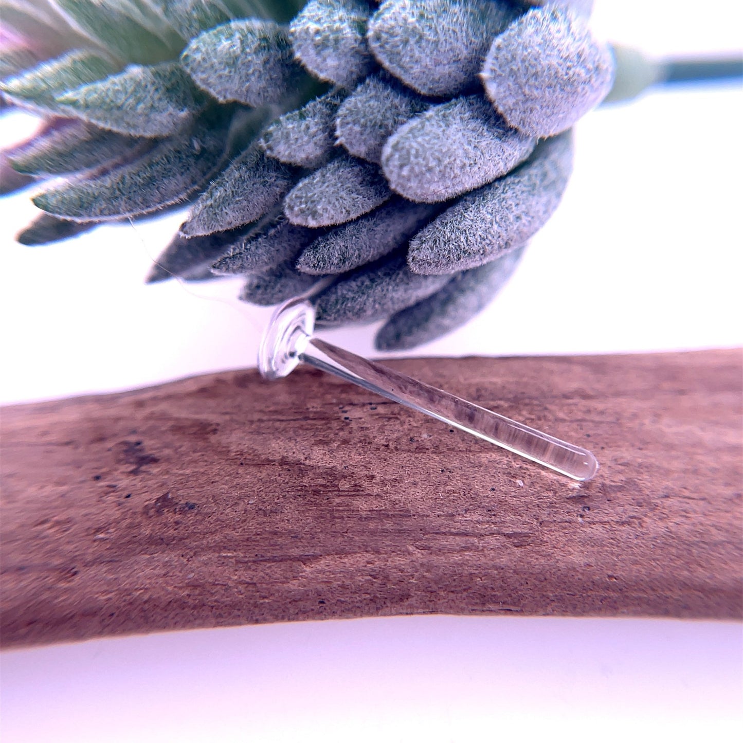 Flat Flare Tongue Retainer - Agave in Bloom