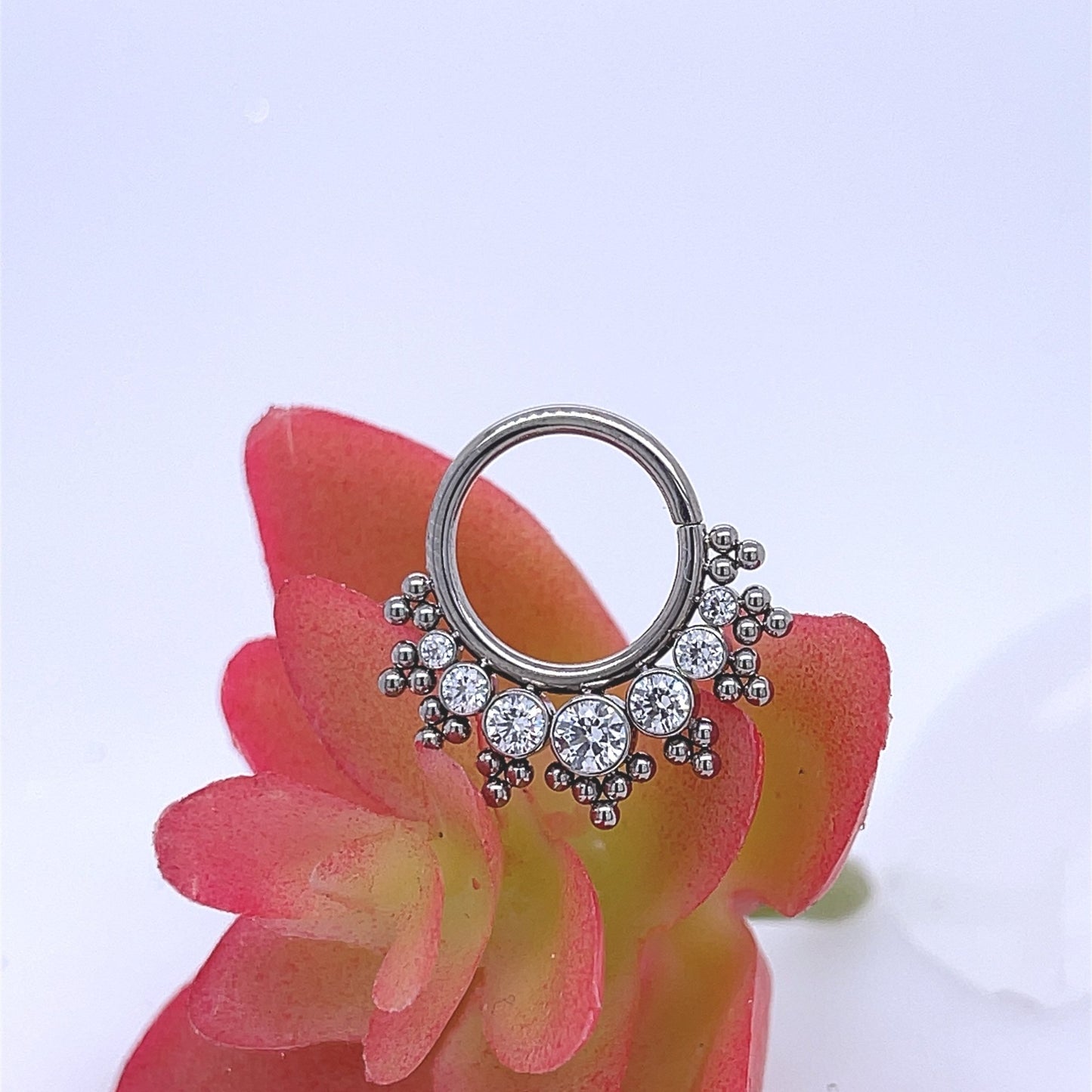 Haute Couture Seam Ring HSMR - E - Agave in Bloom