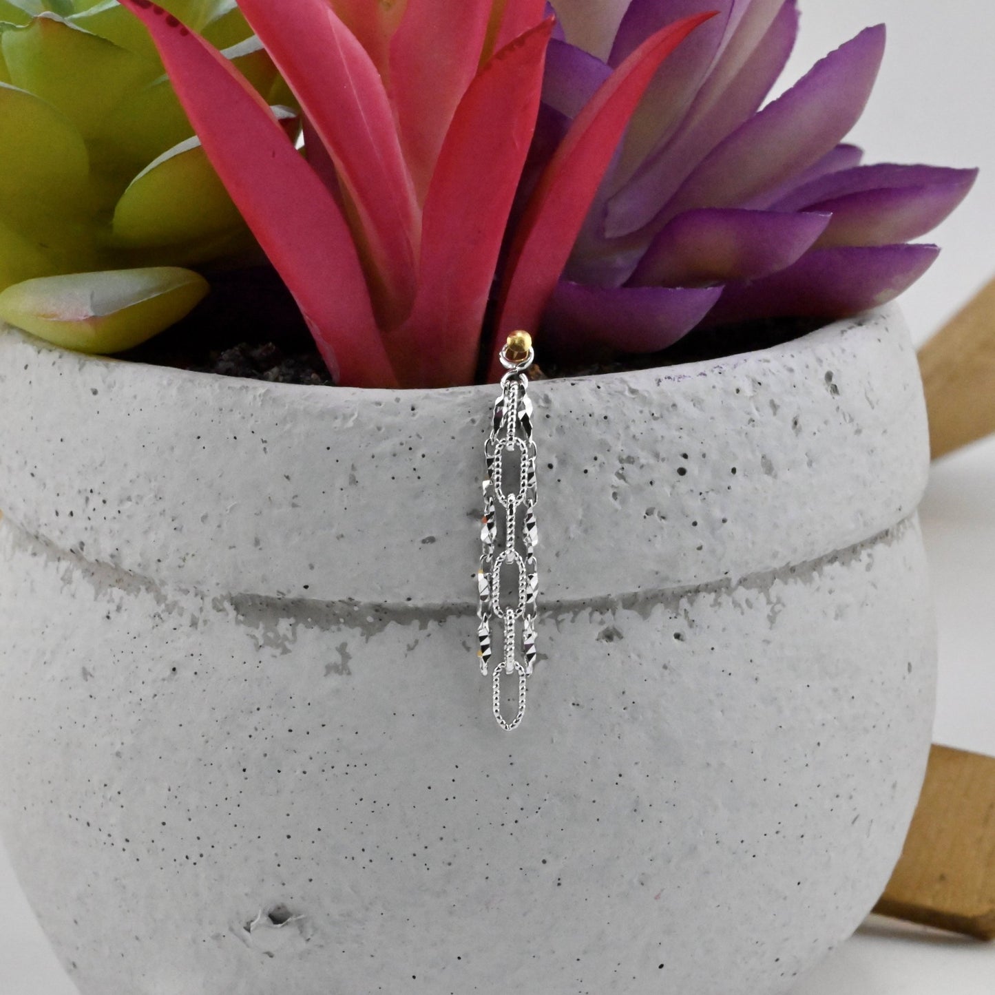 Jiana Chain Charm Dangle - Agave in Bloom