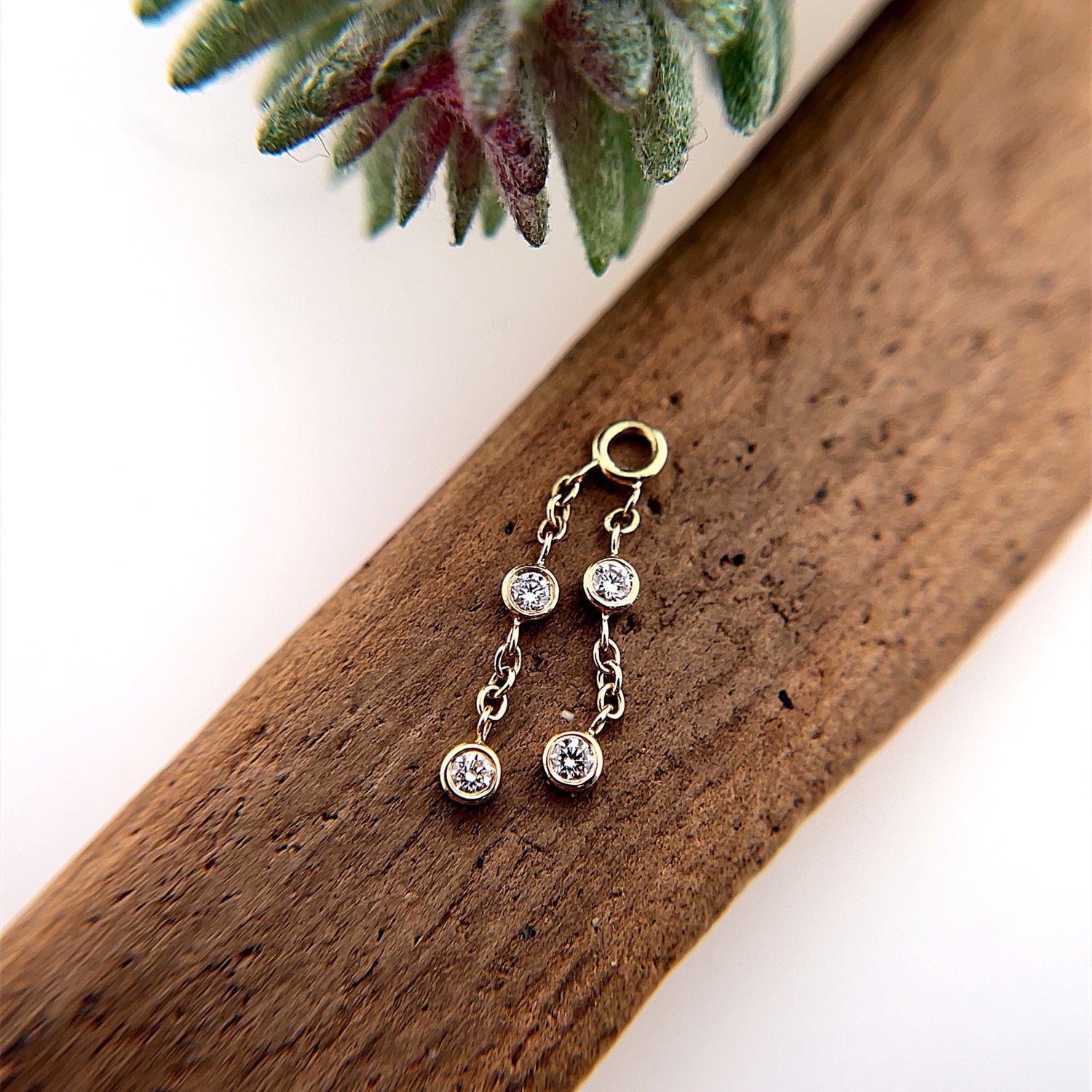 Mischief Chain Charm - Agave in Bloom