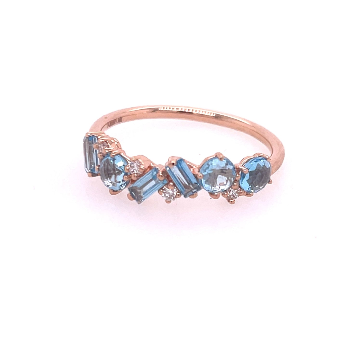 Mix Cut Gemstone Ring - Agave in Bloom
