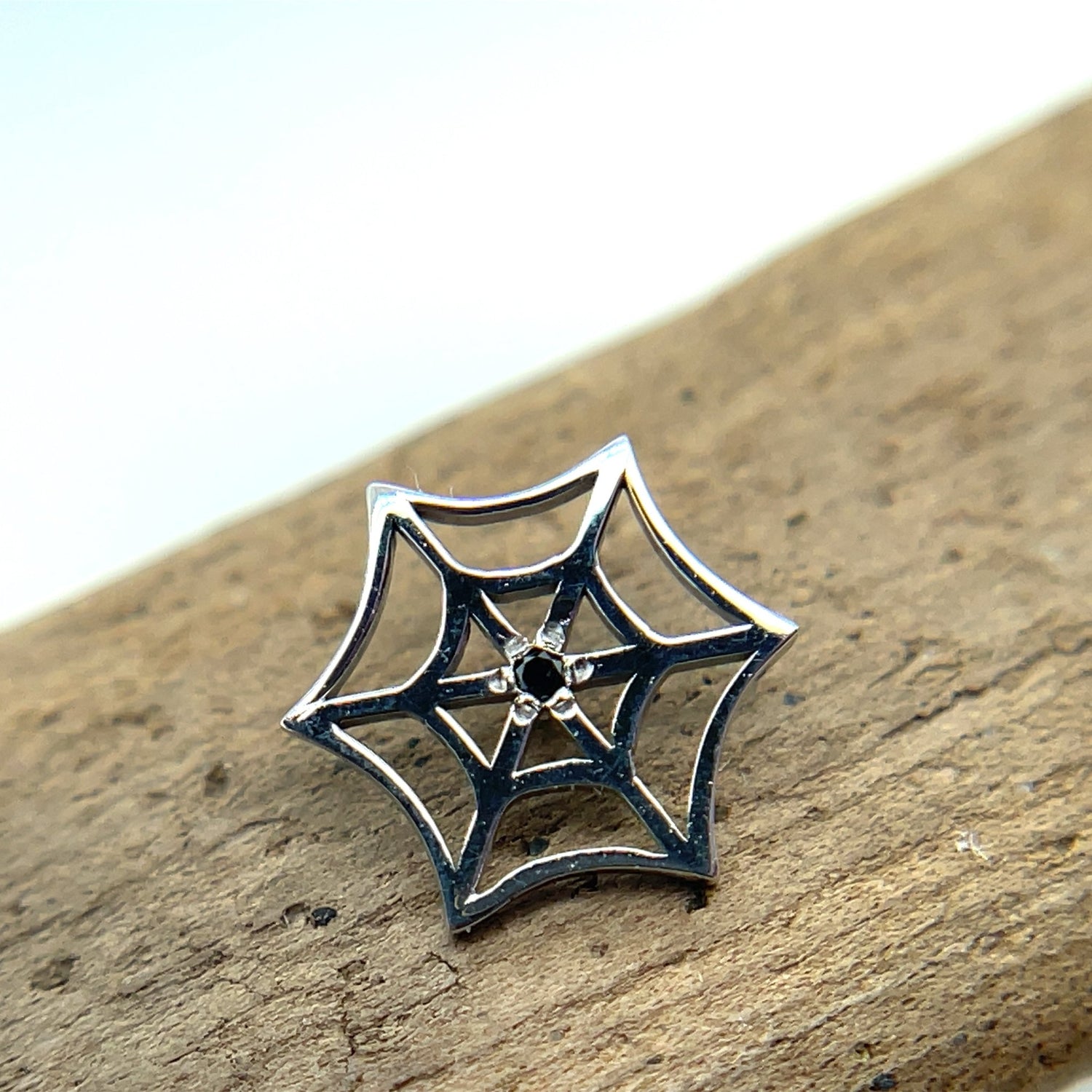 Spiderweb with Gem Center - Agave in Bloom