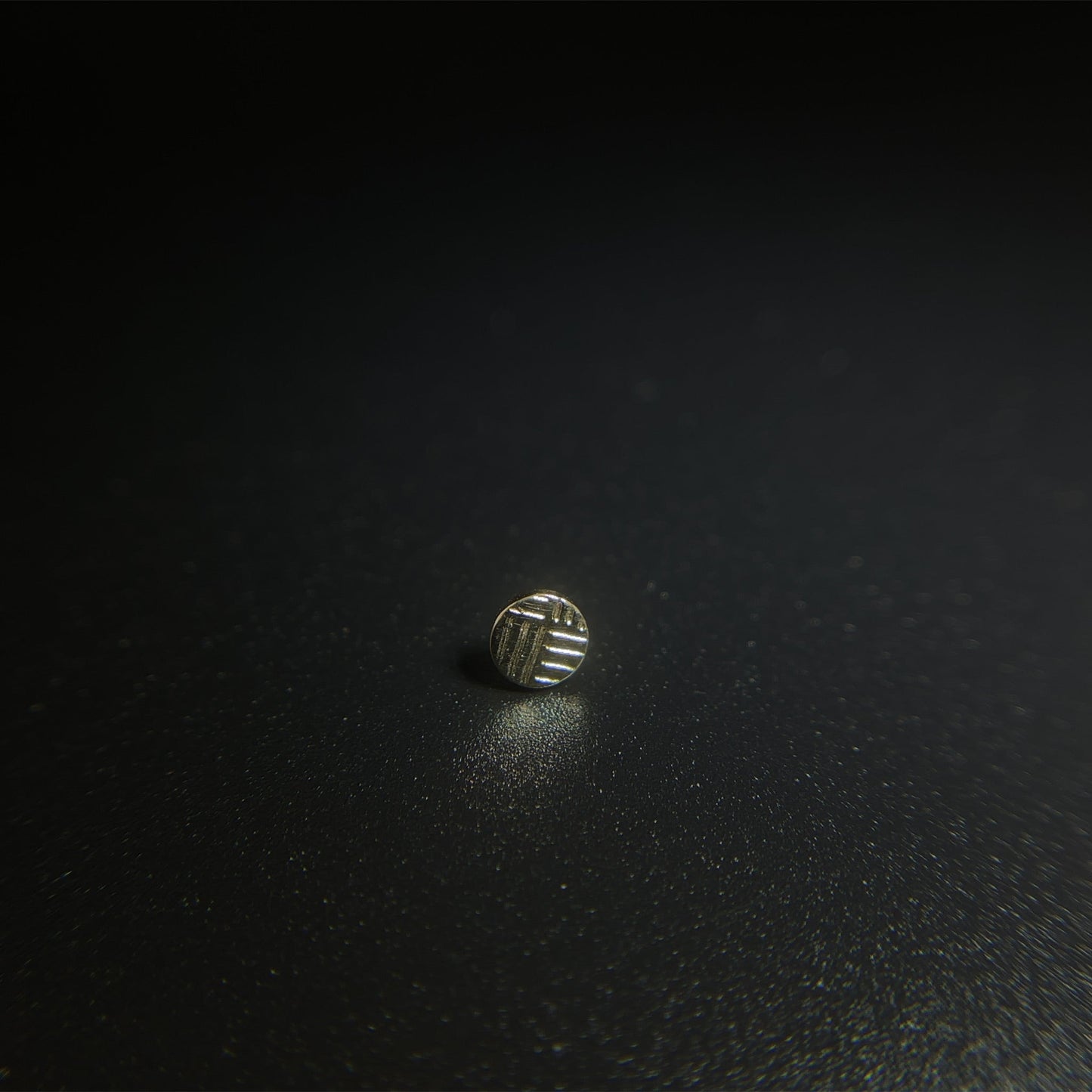 Textured Disc - 4mm - Agave in Bloom