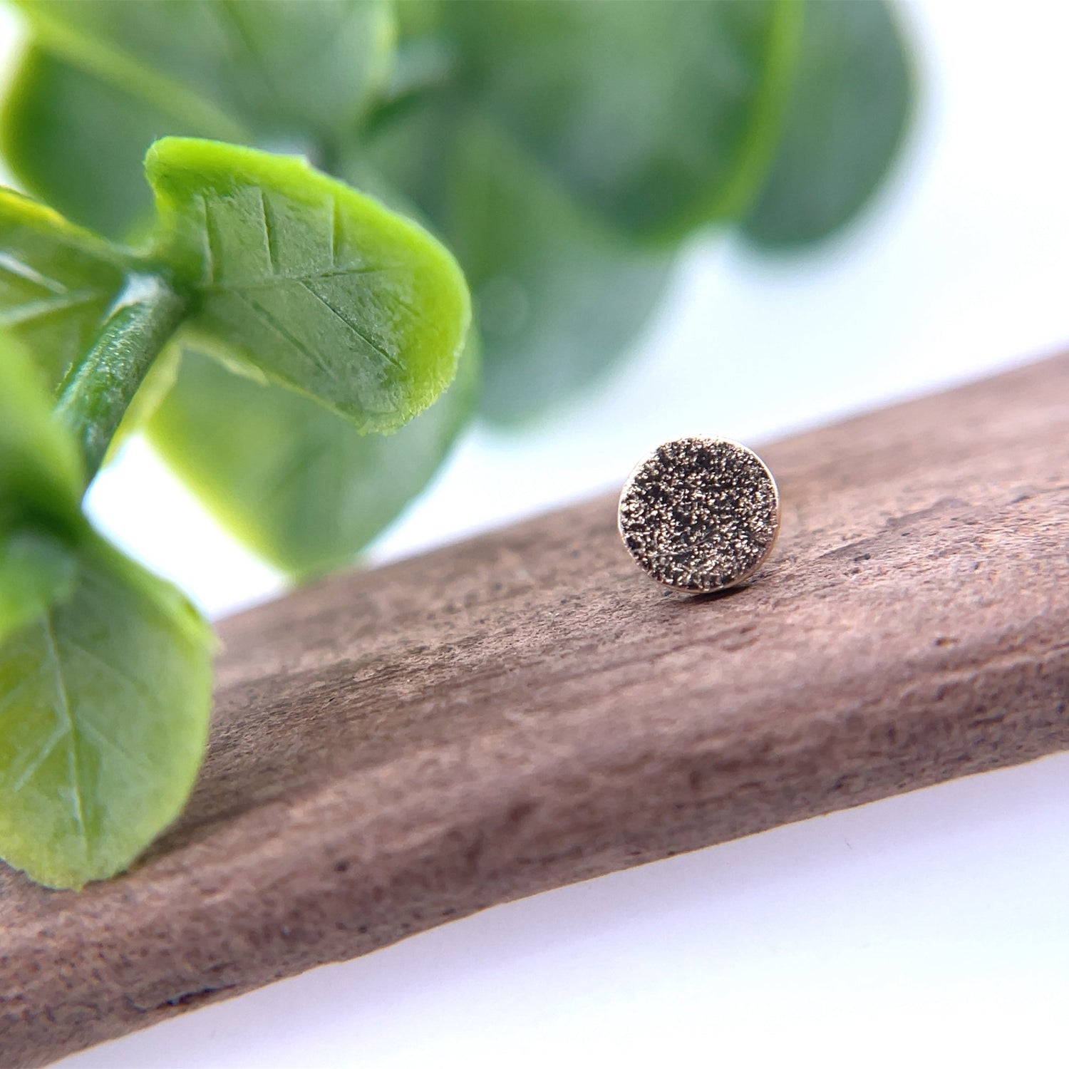 Textured Disc - 4mm - Agave in Bloom
