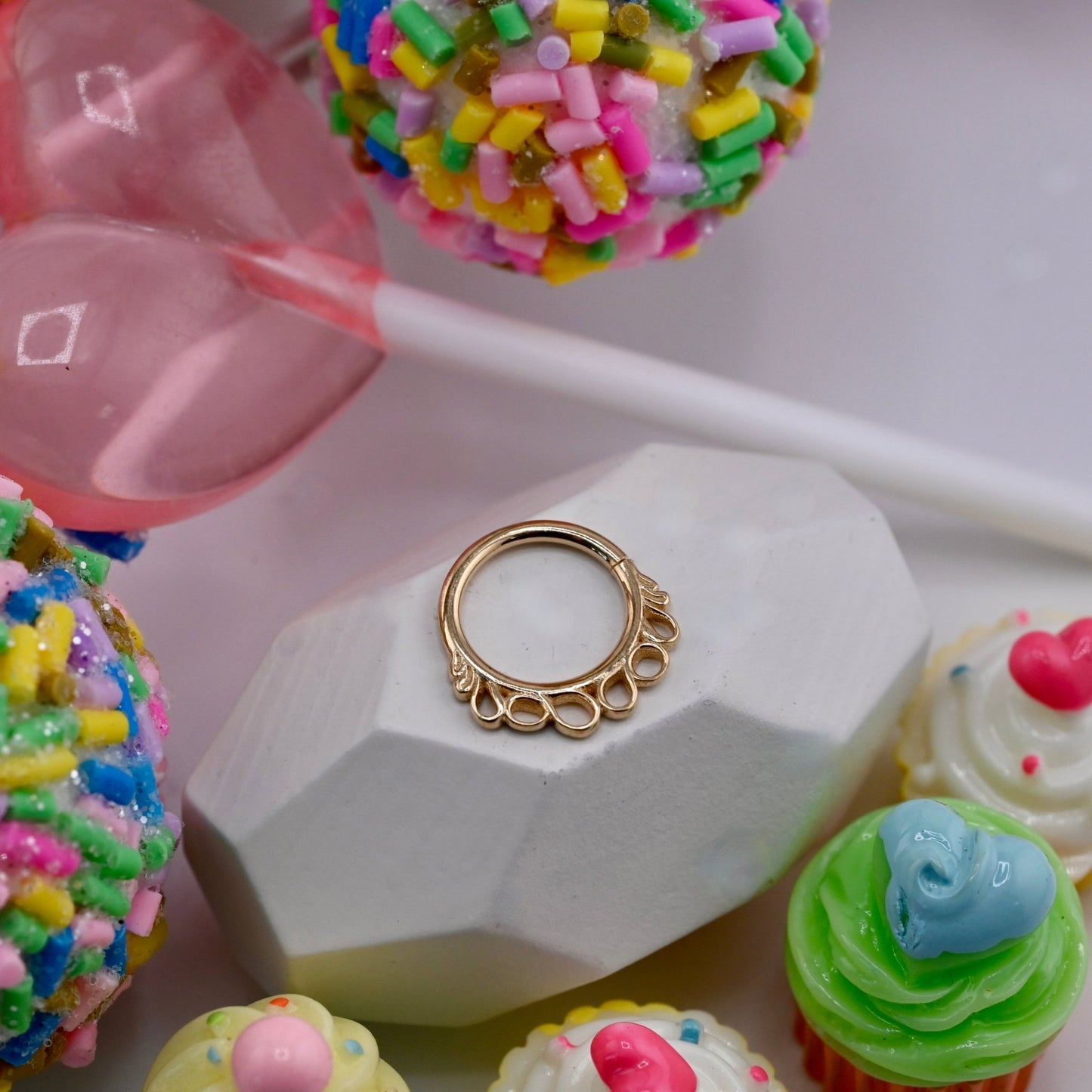 Whole New Mess Seam Ring - Agave in Bloom