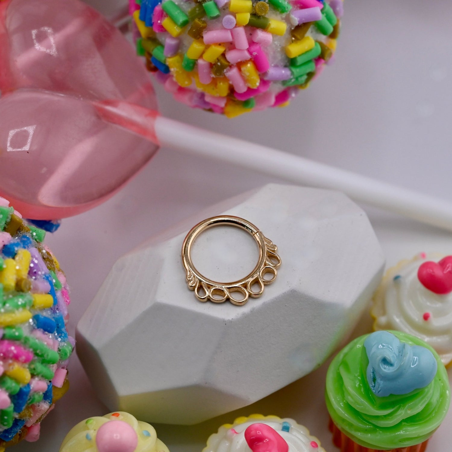 Whole New Mess Seam Ring - Agave in Bloom