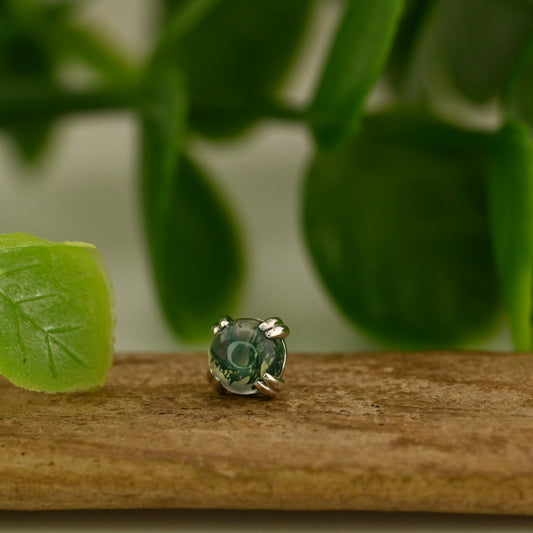 4mm Round Cab Prong - Threadless