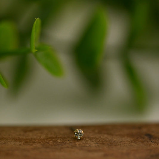 2mm Prong Set Gemstone