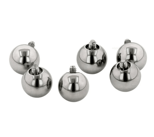 6g Titanium Threaded Ball Ends