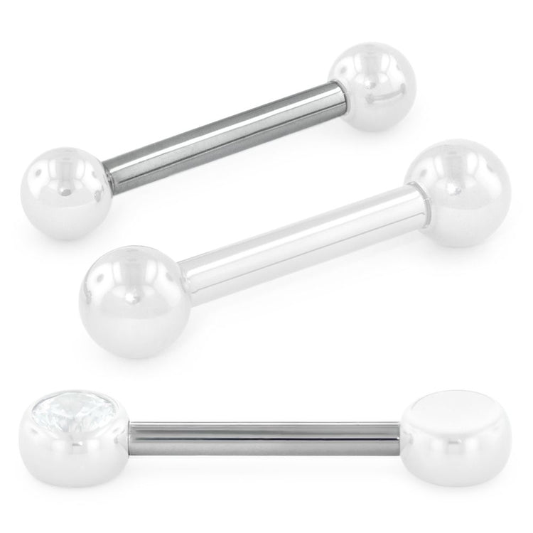 14g Titanium Threadless Bar – Agave in Bloom