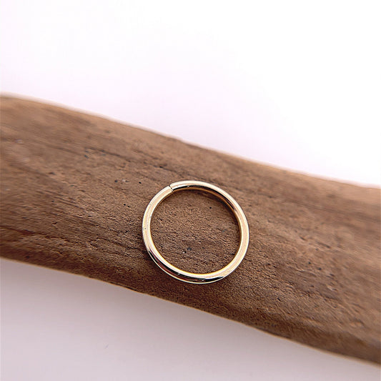 14K Gold 18g Seam Rings - Agave in Bloom