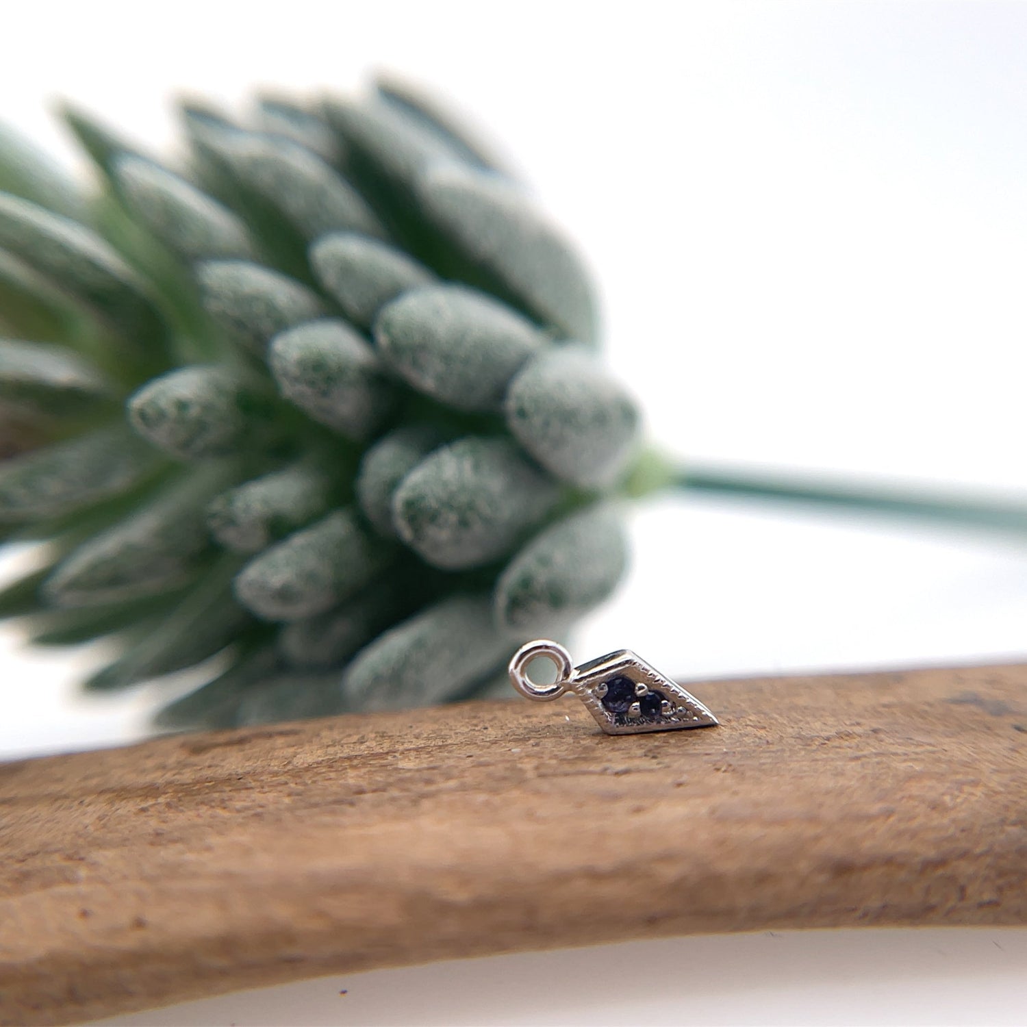 16g Charm with Dario - Navel Facing - Agave in Bloom