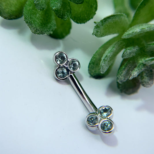 Tri Bezel Cluster Navel Curve