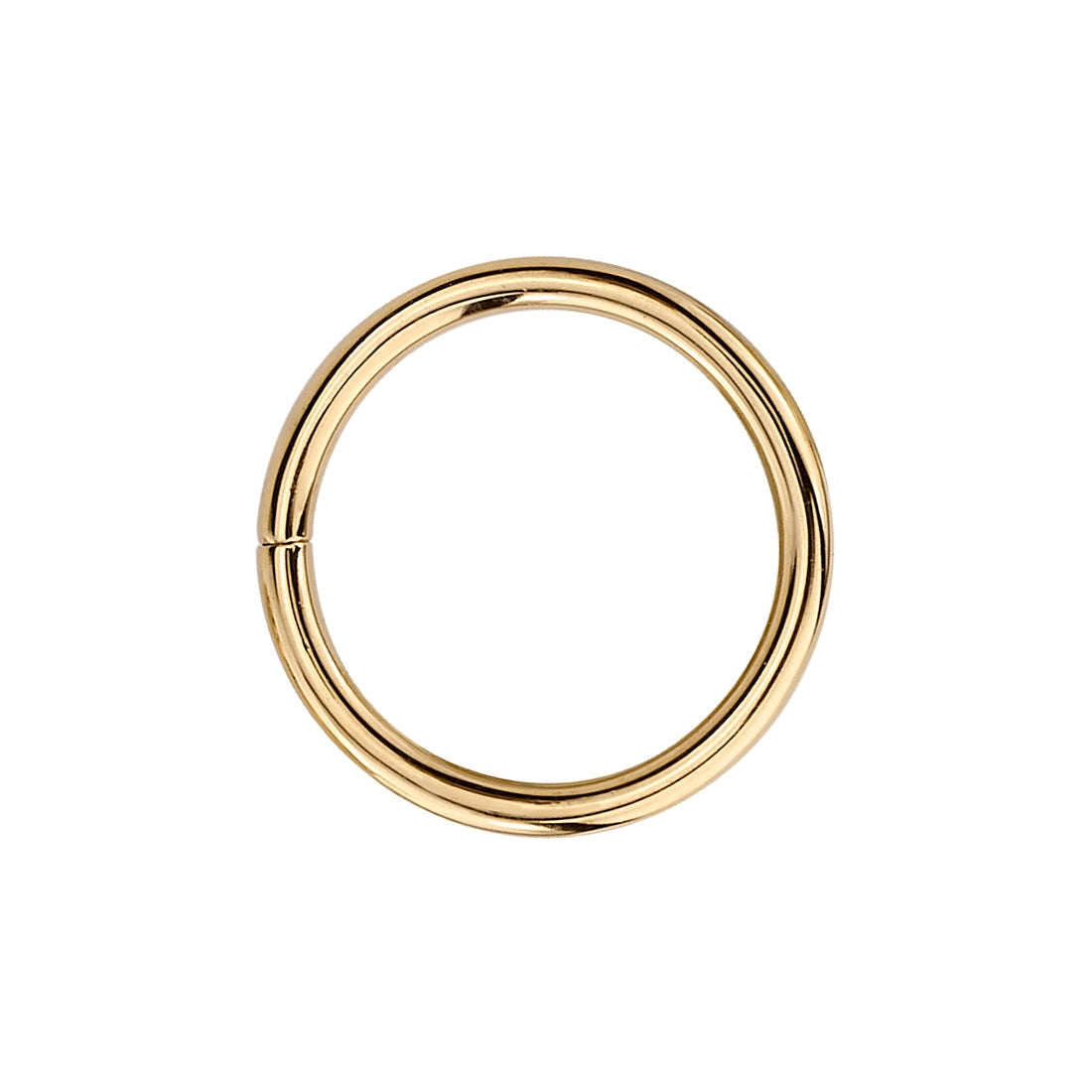 14K Gold 20g Seam Rings