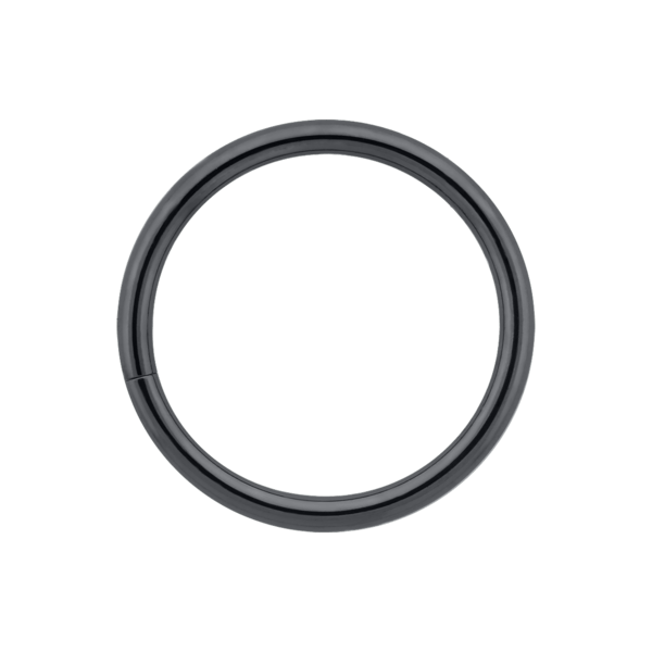 20g Black Niobium Seam Ring - Agave in Bloom