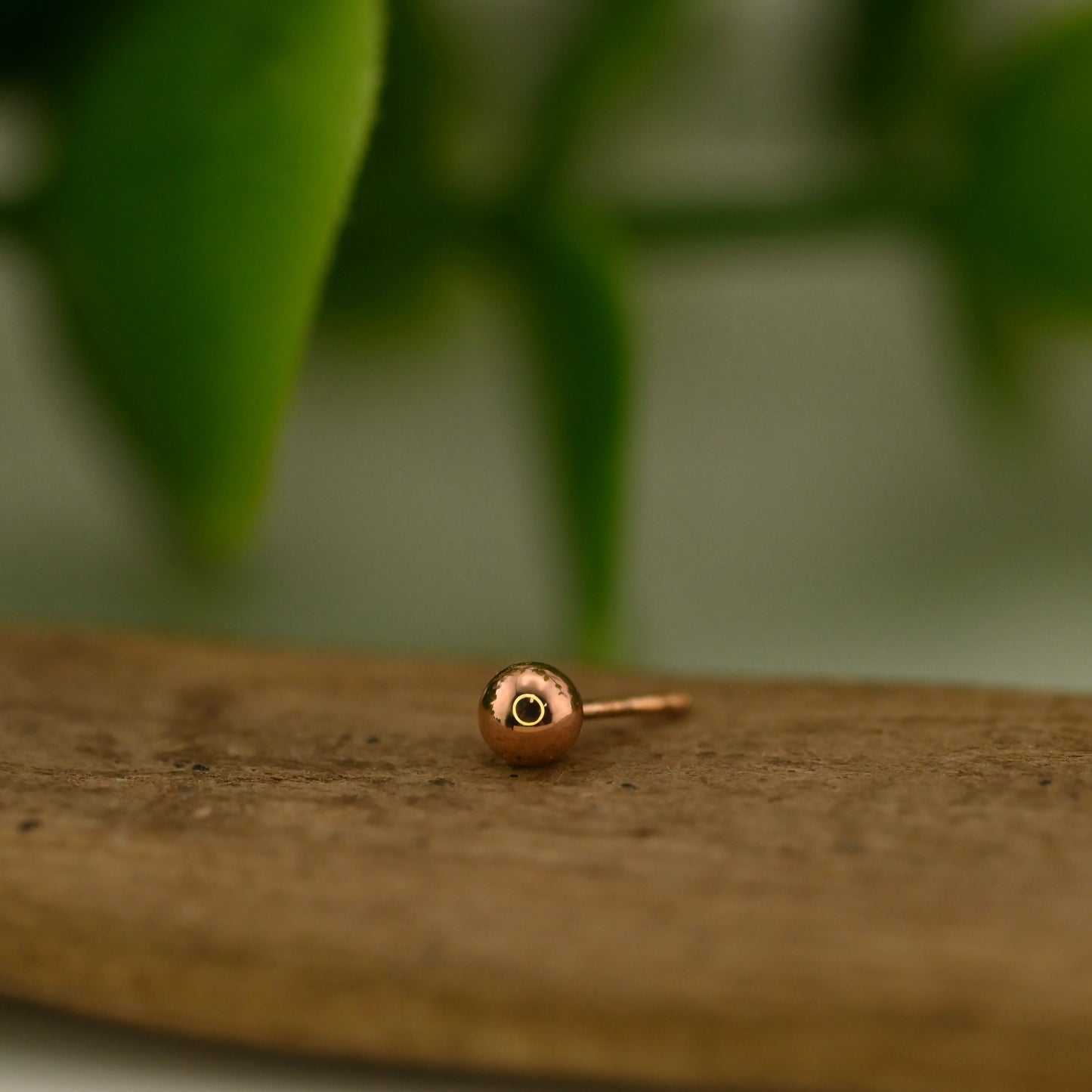 14K Gold Bead - Threadless