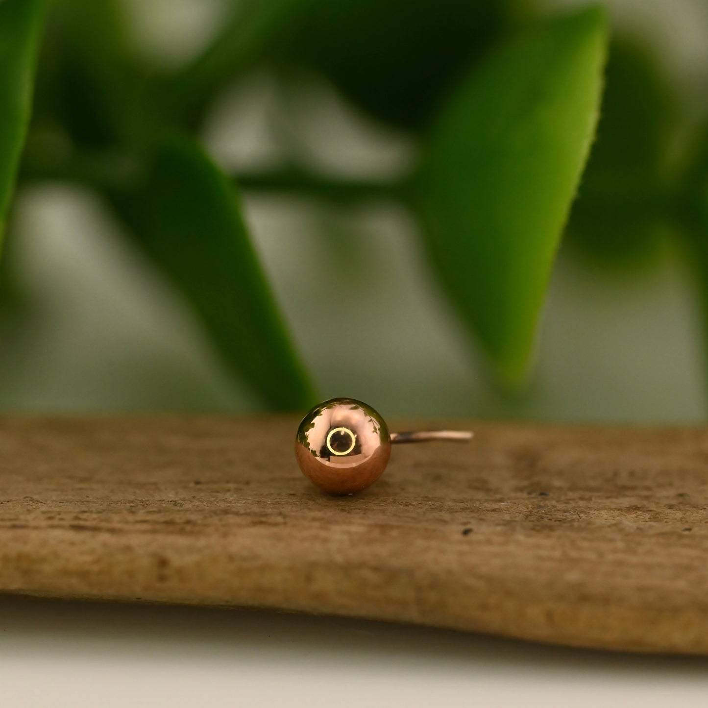 14K Gold Bead - Threadless