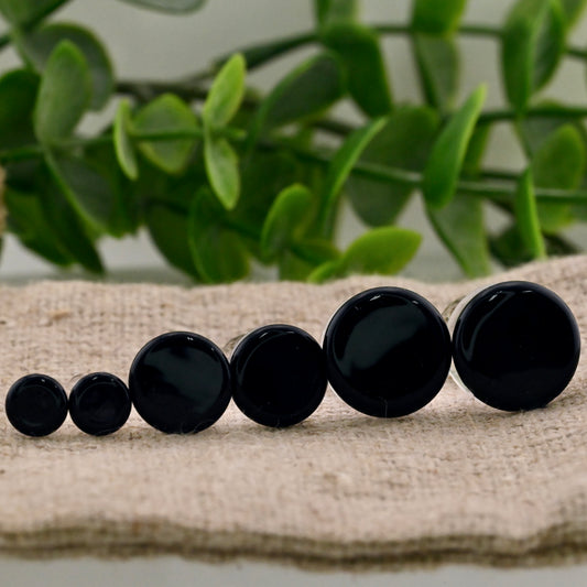 12g - 4g Single Flare Colorfront Glass Plugs