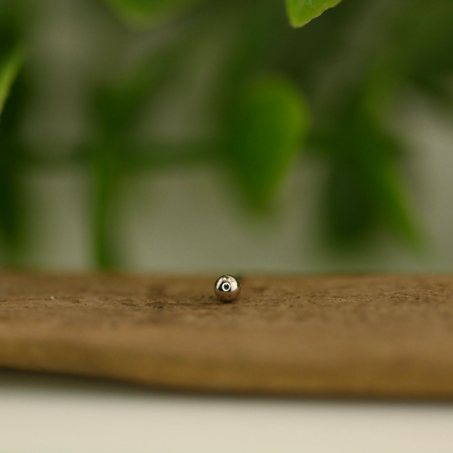 14K Gold Bead - Threadless