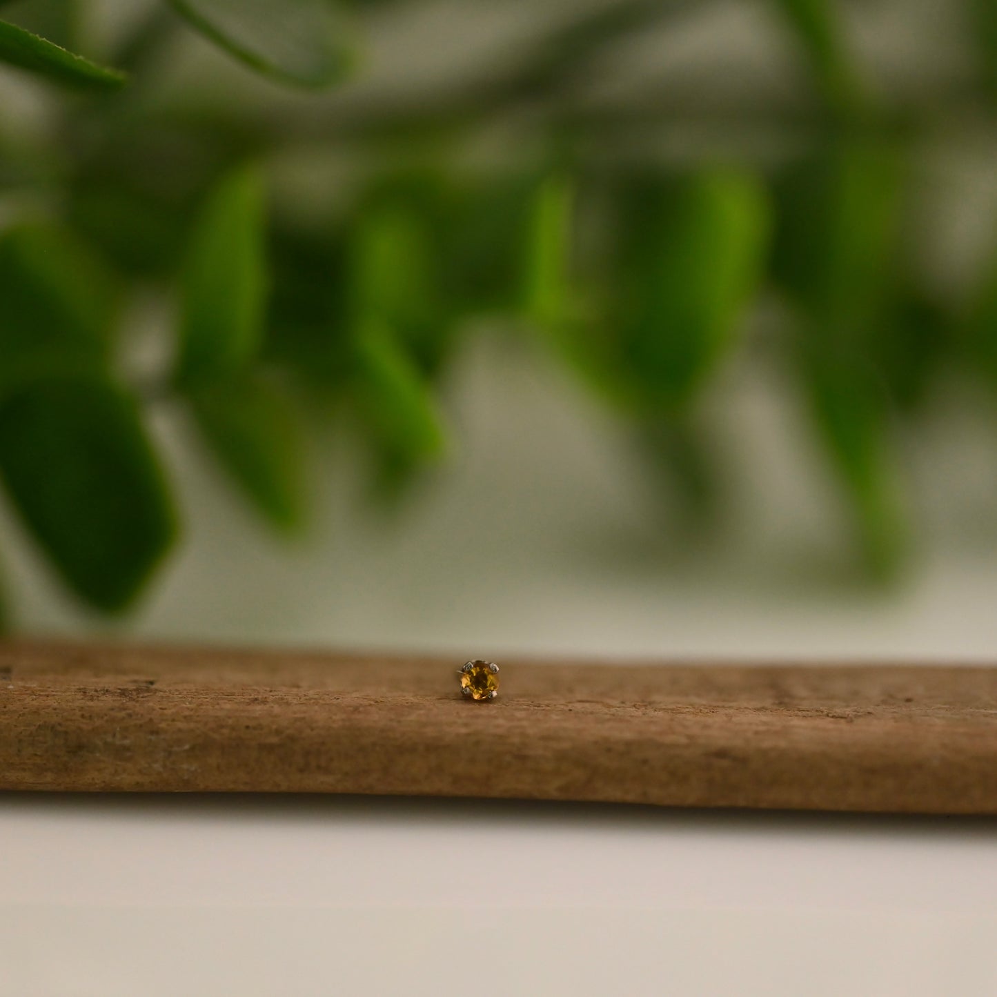 2mm Prong Set Gemstone