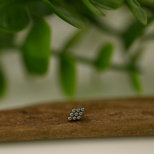 ENEA - Titanium 9 Bead Cluster