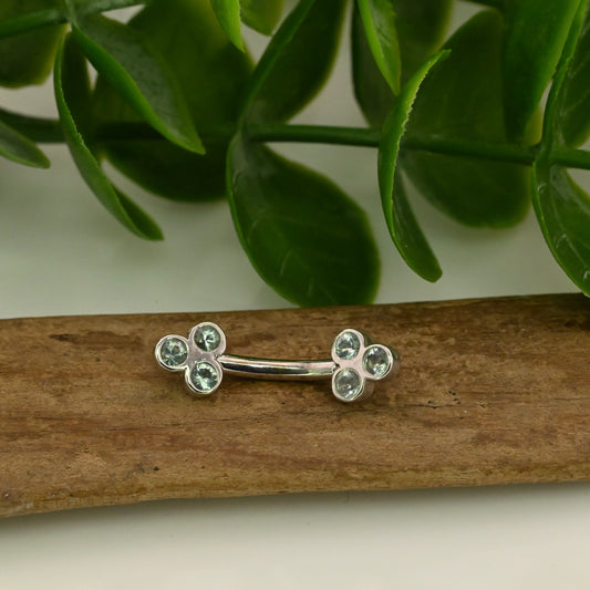 Tri Bezel Cluster Navel Curve