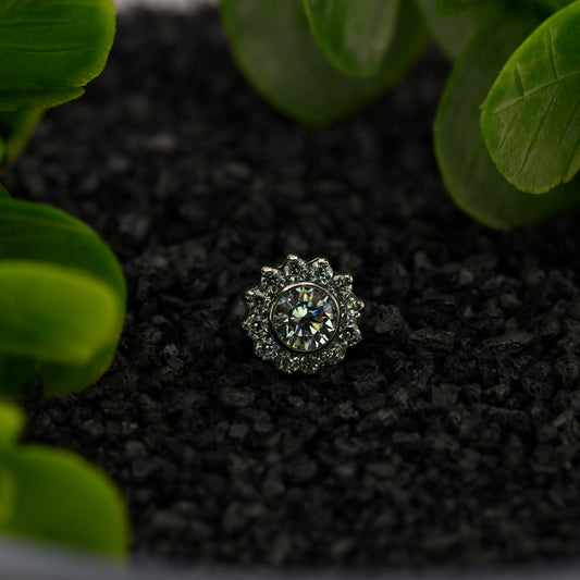 Titanium Odyssey Flower - Threaded