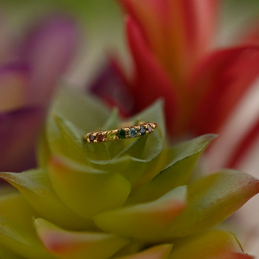 Blaze 7 - 1.5mm Gemstones Navel Orientation