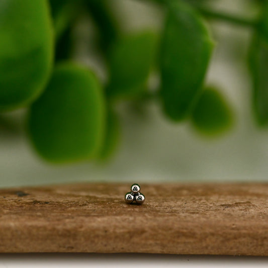 Titanium Tri Bead Cluster