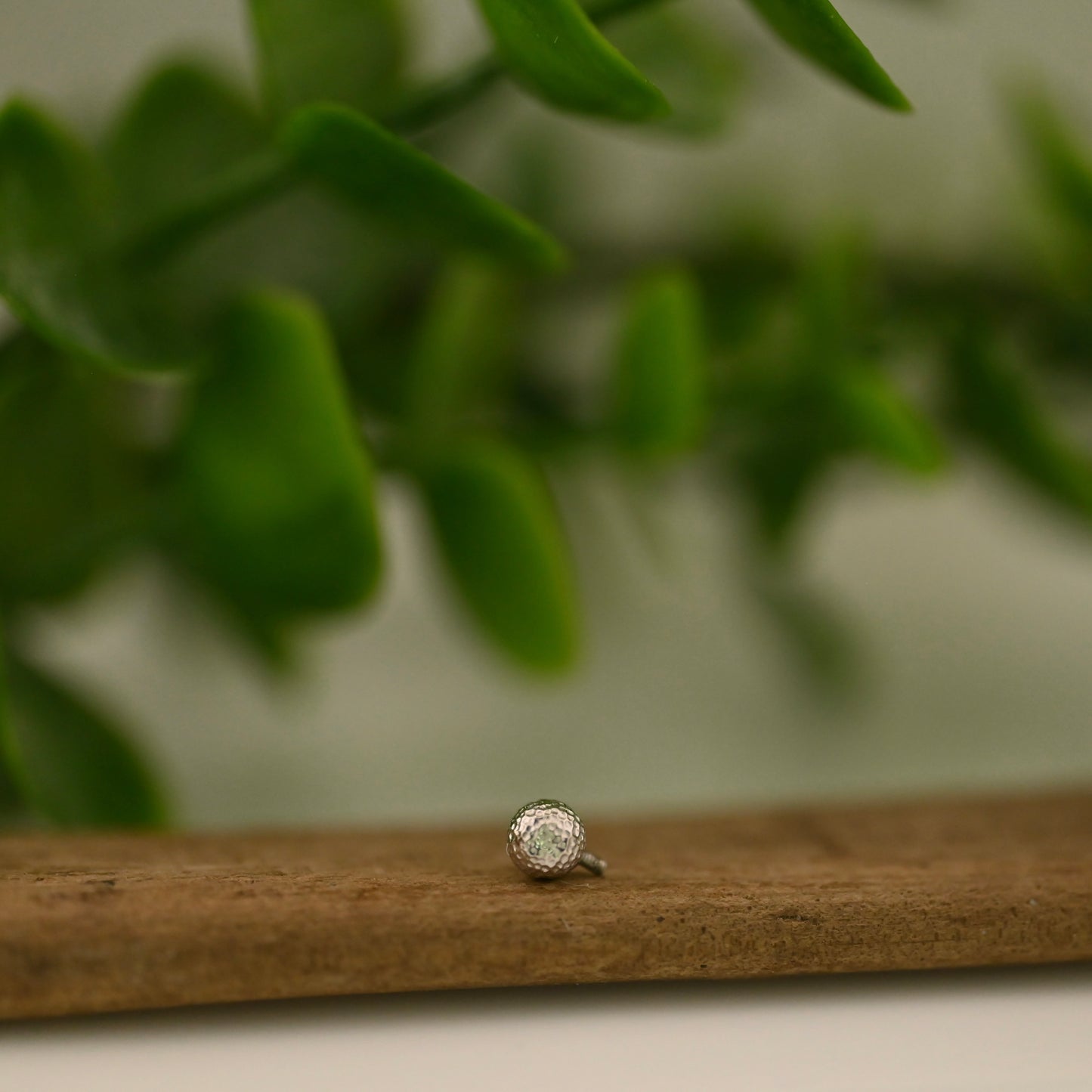 14K Gold Bead - 16g Threaded