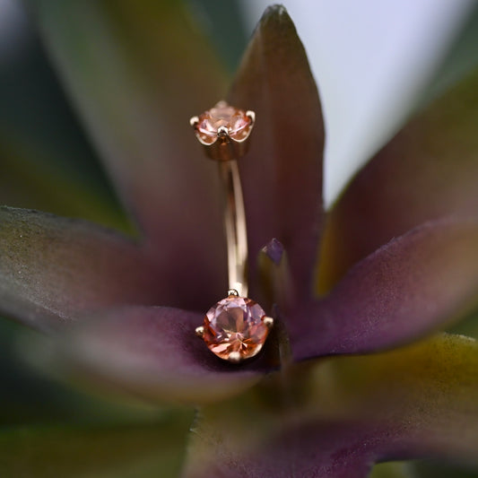 Classic Prong Navel Curve