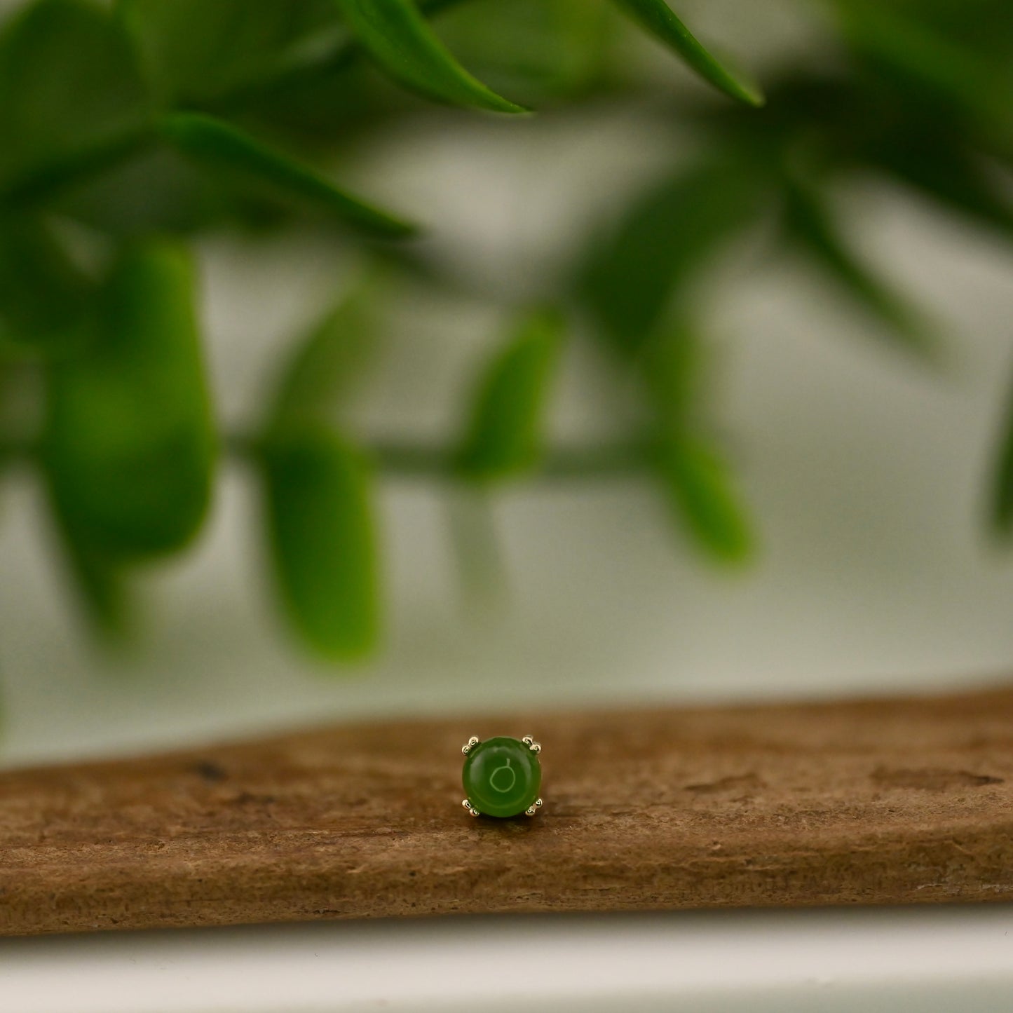 4mm Round Cab Prong - Threadless