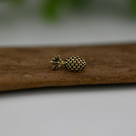 Antiqued Pineapple 10mm  - Threaded