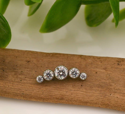 Titanium Bijoux 9-T - Threaded