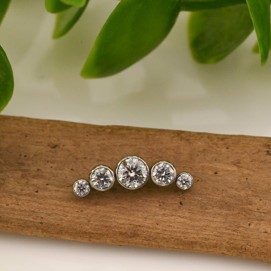 Titanium Bijoux 9-T - Threaded