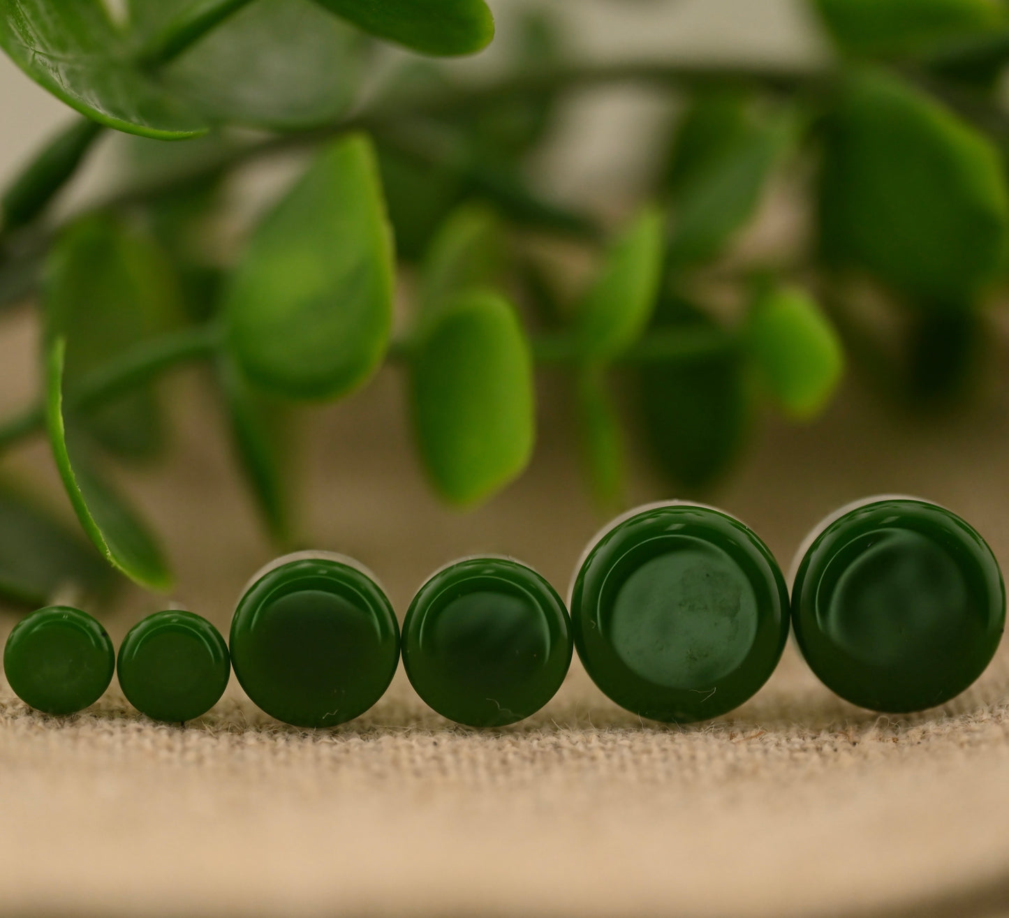 12g - 4g Single Flare Colorfront Glass Plugs