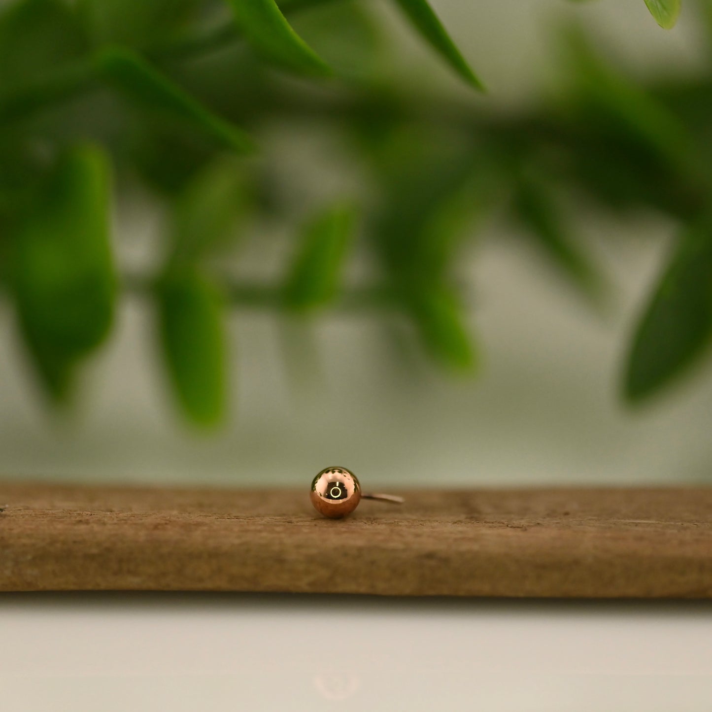 14K Gold Bead - Threadless