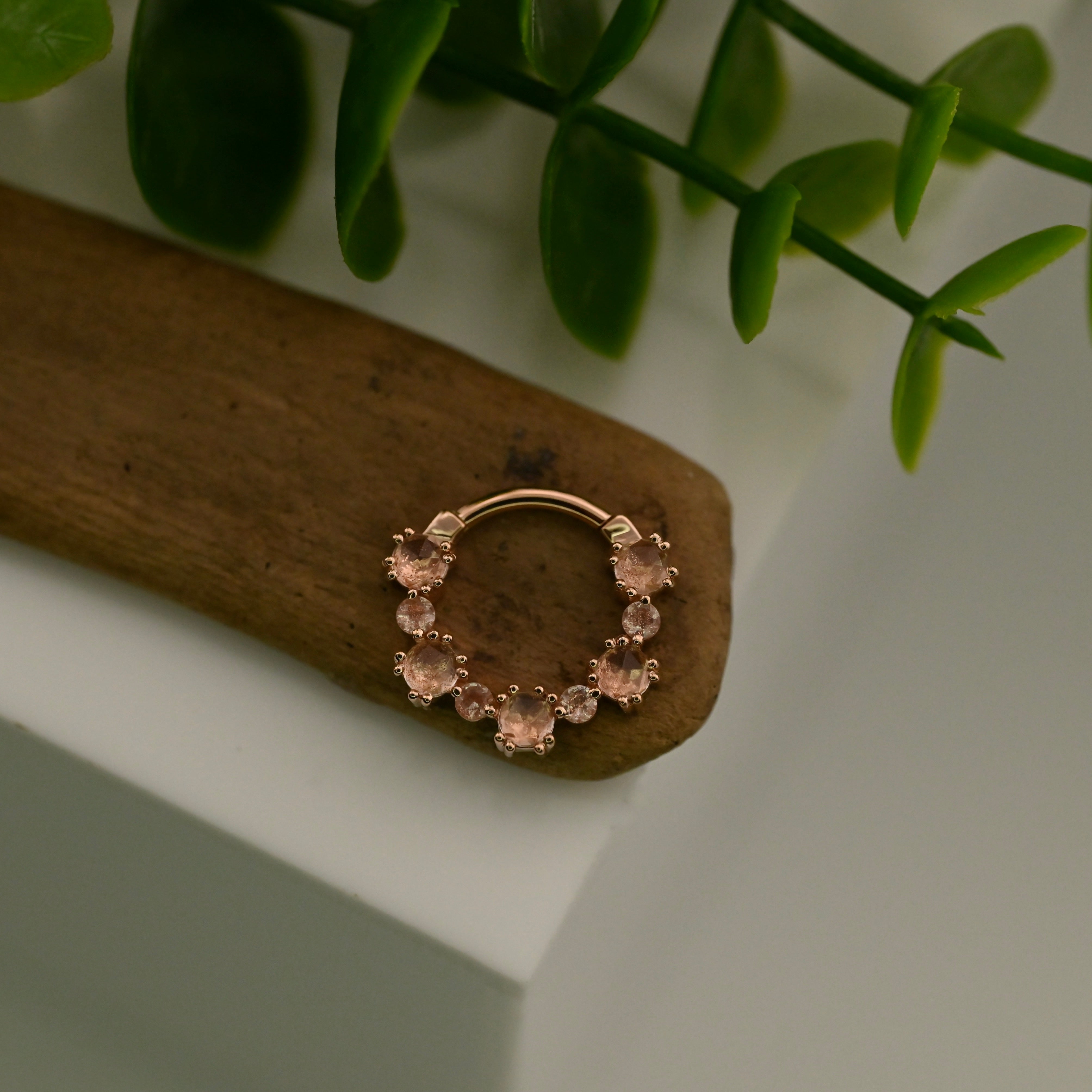 Ceshea Hinge Ring – Agave in Bloom
