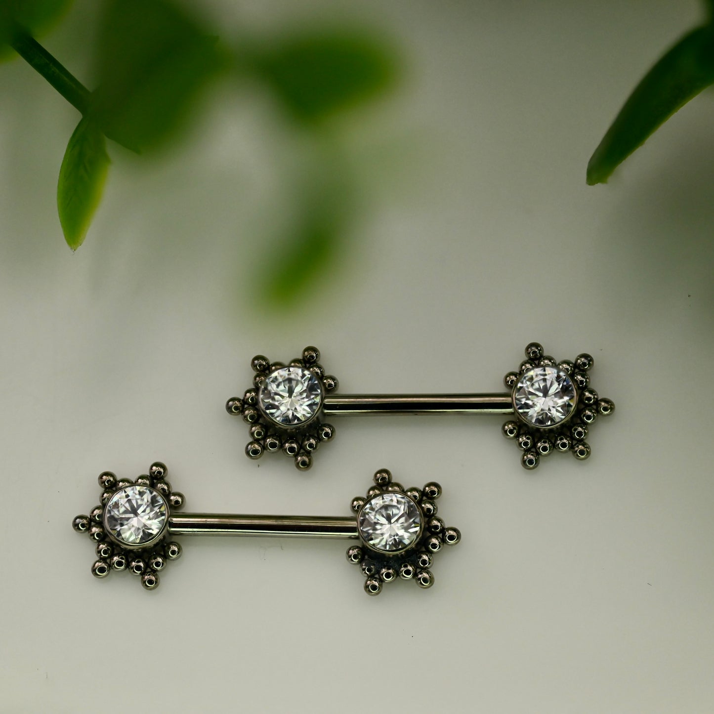 Haute Couture Nipple Barbell Pair - HC1T-34
