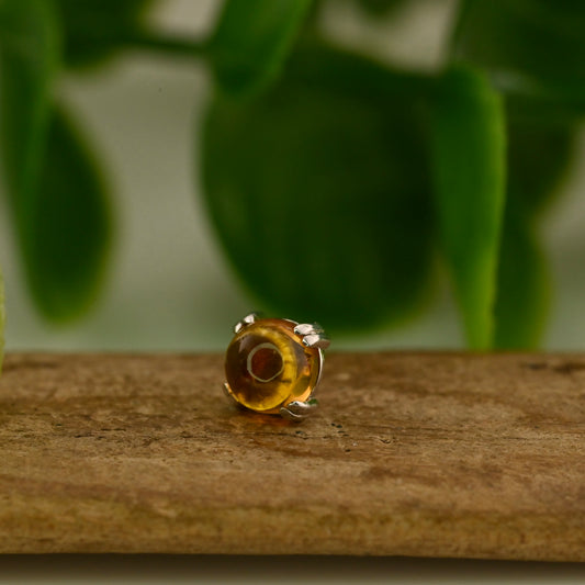 4mm Round Cab Prong - Threadless