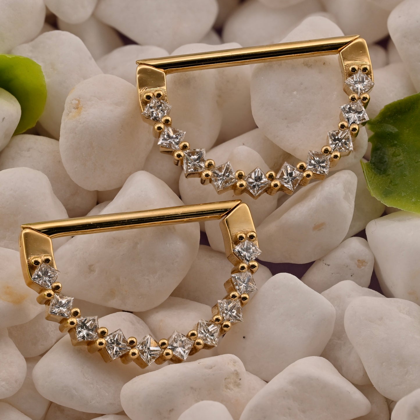Tiffany Straight Hinge Ring Nipple Pair
