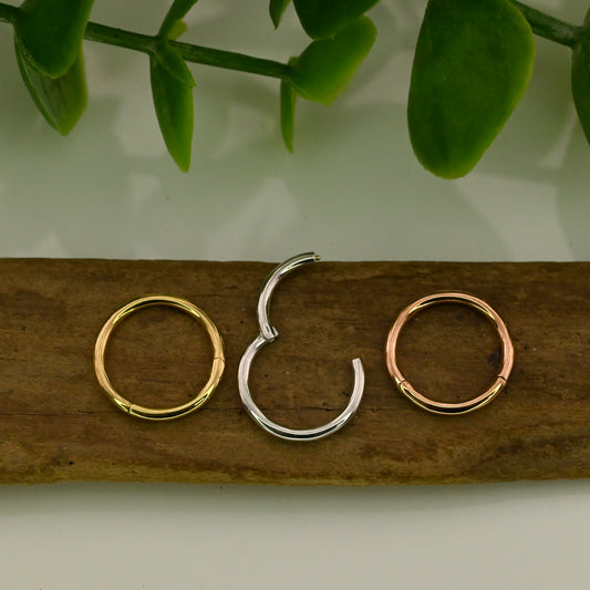 18g Clicker - 18K Gold